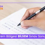 Deprem Bölgesi Bilsem Sınav Sonucu